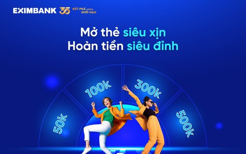 Tận hưởng ưu đãi hè đúng gu cùng thẻ tín dụng Eximbank