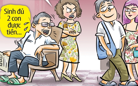 Sinh con được thưởng đó, đẻ ngay đi!