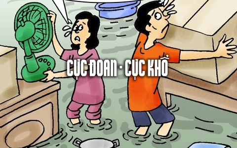 Thời tiết cực đoan, vợ chồng tui cực khổ