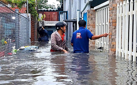 Mùa mưa, lo chuyện ngập