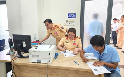 Tăng tốc giải quyết gần 120.000 hồ sơ sát hạch lái xe tồn đọng