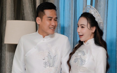 Lần đầu lộ chân dung chồng doanh nhân của Hồ Quỳnh Hương