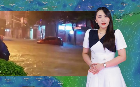 Thời tiết đêm 18 ngày 19-5: Bắc Bộ tiếp tục có mưa to, đề phòng ngập lụt; Nam Bộ mưa rào