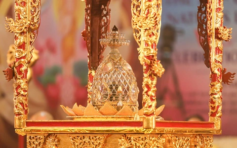 Ấn Độ 'có bước đi ngoại lệ' gia hạn thời gian lưu giữ xá lợi Đức Phật tại Việt Nam