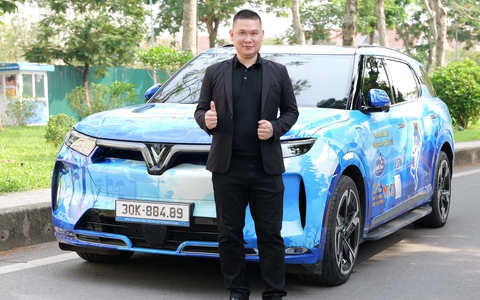 Doanh nhân sở hữu 3 xe VinFast VF 9: 'Thích quá, tôi bán Mercedes mua VF 9'