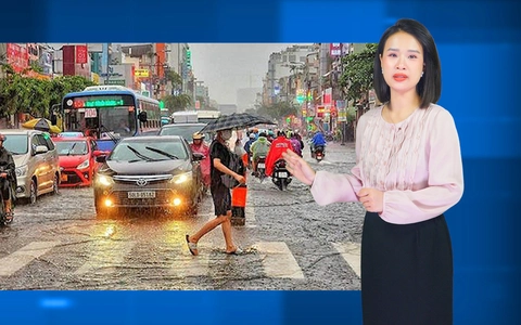 Thời tiết đêm 23 ngày 24-5: Cả nước có mưa to, đề phòng dông, ngập lụt cục bộ