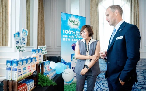Sữa tươi Meadow Fresh khoác diện mạo mới