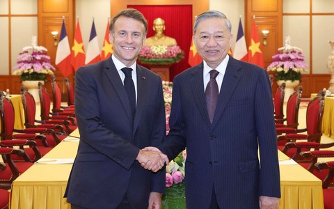Tổng thống Macron: Pháp muốn tăng cường hợp tác trên mọi lĩnh vực với Việt Nam