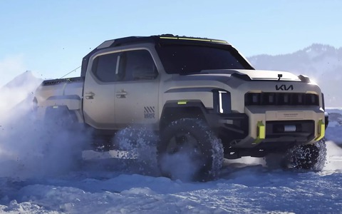 Kia hoàn thiện bản off-road của Tasman đấu Ford Ranger Raptor