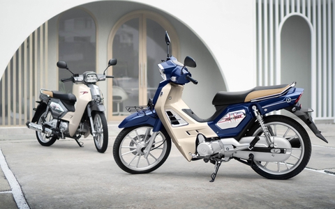 Xe máy Thái Lan dáng như Honda Dream, về Việt Nam giá chỉ ngang Wave