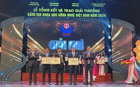 EVNCPC giành 5 giải thưởng 'Sáng tạo khoa học công nghệ Việt Nam 2024'