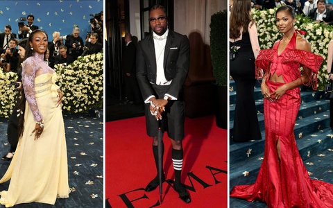 Sao thể thao xuất hiện lộng lẫy tại Met Gala 2025