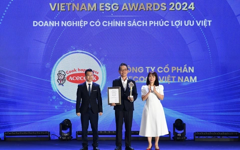 Acecook Việt Nam được vinh danh tại Vietnam Esg Awards 2024