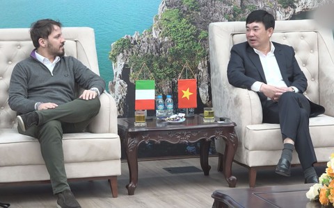 Chủ tịch HĐTV Tập đoàn TKV làm việc với các đối tác mua than quốc tế