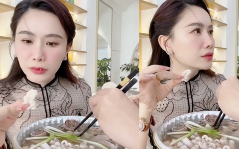 MC Anh Thơ tởn đến già khi ăn phải lòng se điếu dai như cao su
