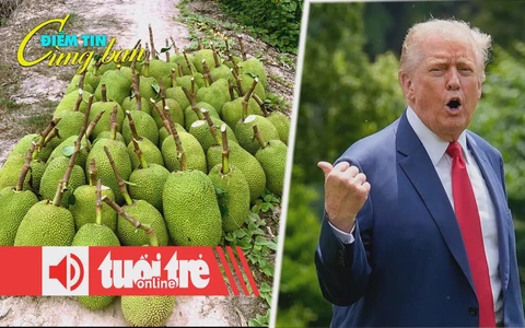 Điểm tin 18h: Mít Thái, ổi, xoài đồng giá 1.000 đồng/kg; Ông Trump nói thống đốc California bất tài