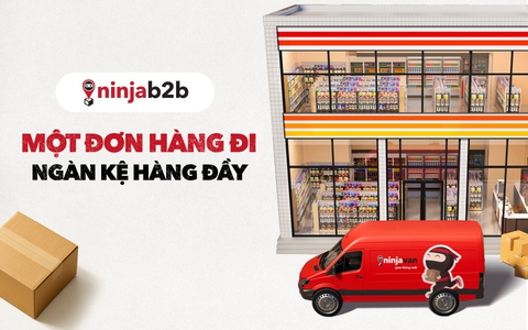Một đơn hàng đi, ngàn kệ hàng đầy
