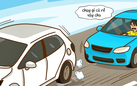 Ô tô đi đường kiểu ú òa