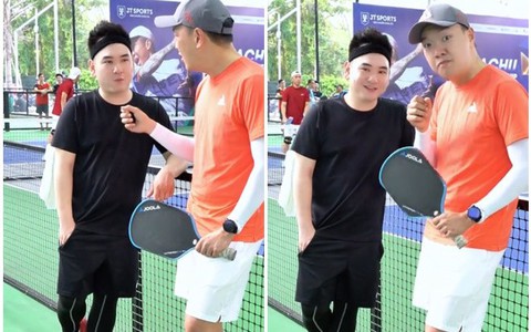 Một sao nam vừa giảm 20kg nhờ chơi pickleball 5 tiếng mỗi ngày