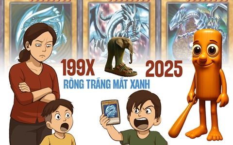 Tuổi thơ dữ dội: Từ Rồng trắng mắt xanh đến Tung Tung Tung Sahur