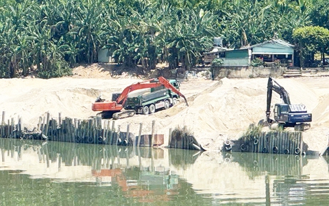 Quảng Nam nói gì trước đề nghị của Đà Nẵng về khan hiếm cát xây dựng, giá tăng đột biến?