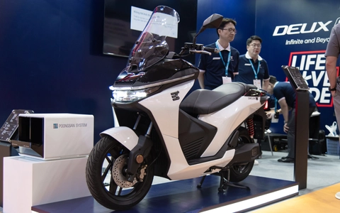Xe máy điện Hàn Quốc ra mắt Việt Nam: Giá dự kiến 100 triệu, nhỉnh hơn Honda SH Mode