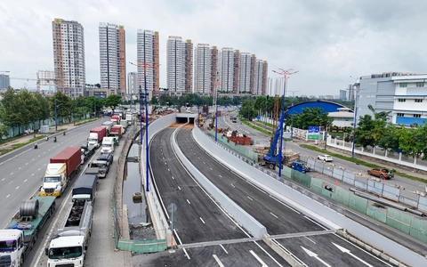 Đã trễ vài lần, liệu hầm chui An Phú có kịp thông xe trong tháng 6 như Ban Giao thông khẳng định?