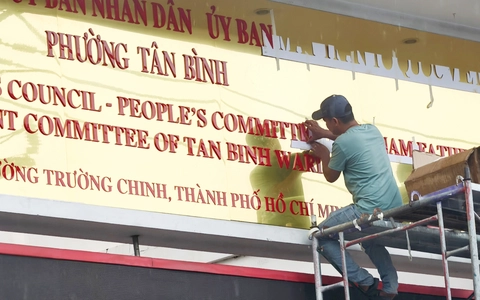 Phường Tân Bình mới gắn bảng tên