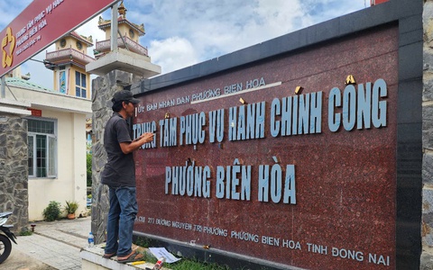 Phường Biên Hòa, Bửu Hòa, Trấn Biên… ở Đồng Nai gấp rút gắn bảng tên mới