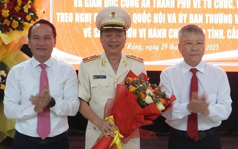 Giám đốc Công an Quảng Nam làm giám đốc Công an Đà Nẵng sau sáp nhập