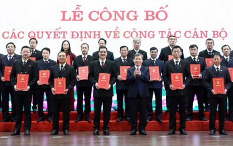 Chánh án tòa án Bình Dương, viện trưởng Viện KSND Trà Vinh nhận nhiệm vụ ở tỉnh Đồng Nai từ 1-7