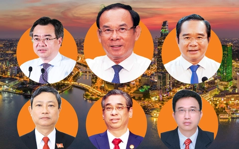 Danh sách lãnh đạo Thành ủy, HĐND, UBND TP.HCM mới