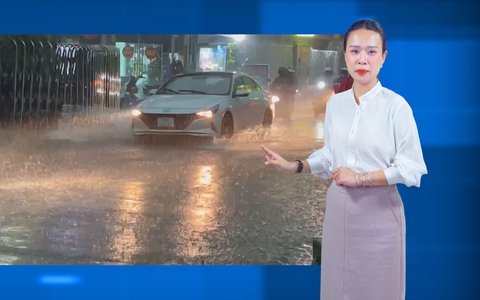 Thời tiết đêm 30-6 ngày 1-7: Bắc Bộ có nơi mưa đến 300mm; Nam Bộ mưa vừa