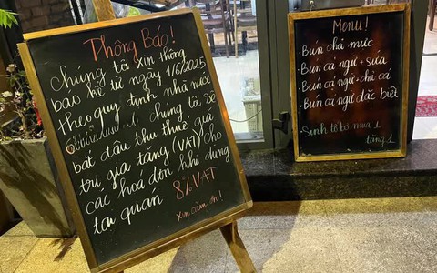 Vụ cửa hàng chỉ nhận tiền mặt để né thuế: Cơ quan thuế gửi thư ngỏ trong đêm
