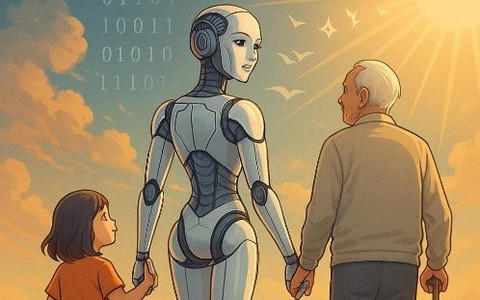 Thời đại AI: Chúng ta stress do mãi chạy theo KPI nhưng quên ôm nhau, hay lắng nghe nhau?