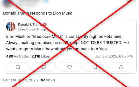Sự thật về loạt bài gây sốc của Tổng thống Trump về tỉ phú Elon Musk