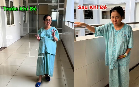 Cười sảng với mẹ bầu trước và sau khi sinh