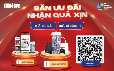 Nhận quà cực ‘đã’, trải nghiệm cực ‘chất’ cùng Tuổi Trẻ tại Ngày không tiền mặt 2025