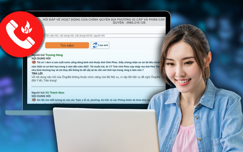 Hotline và diễn đàn để trả lời trực tiếp thắc mắc về chính quyền địa phương hai cấp