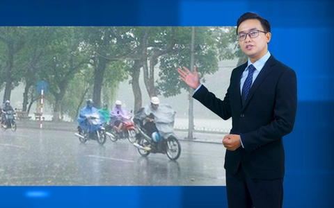 Thời tiết đêm 10 ngày 11-7: Bắc Bộ có mưa to, Trung Bộ nắng nóng, Nam Bộ mưa nhiều về đêm