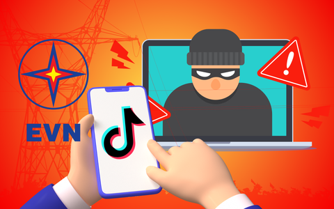 Cảnh báo mạo danh Tổng công ty Điện lực miền Bắc trên TikTok