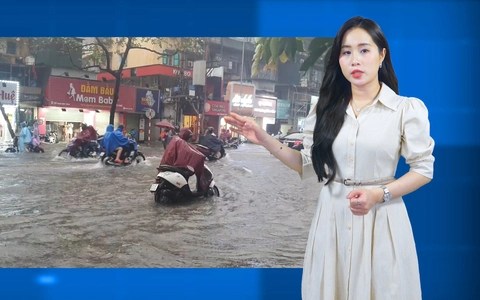 Thời tiết đêm 12 ngày 13-7: Bắc Bộ và Trung Bộ mưa rào, Nam Bộ vài nơi mưa to về đêm