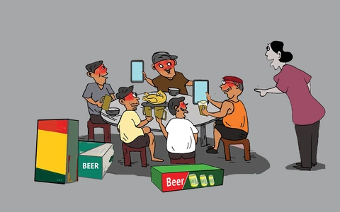 Giới bợm nhậu 'tự sướng' trong cơn bão hàng giả