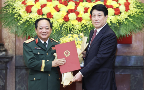 Thượng tướng Trịnh Văn Quyết được thăng quân hàm đại tướng