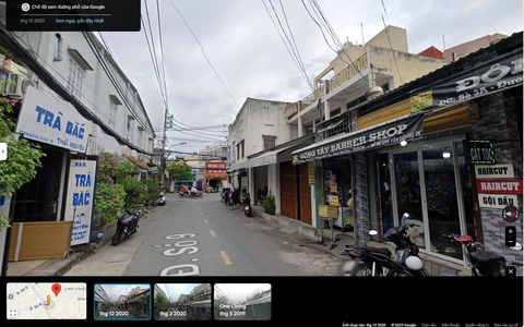 Giới trẻ Việt rần rần 'xuyên không' với trend xem Google Maps