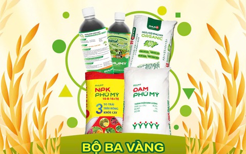 Bộ ba vàng vô cơ - hữu cơ - sinh học của Phú Mỹ