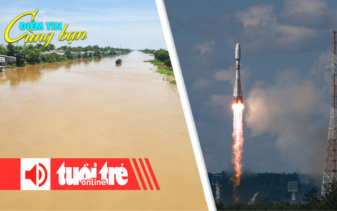Điểm tin 8h: 'Đặc sản' mùa lũ miền Tây đã về; Tên lửa Nga đưa vệ tinh Iran vào vũ trụ