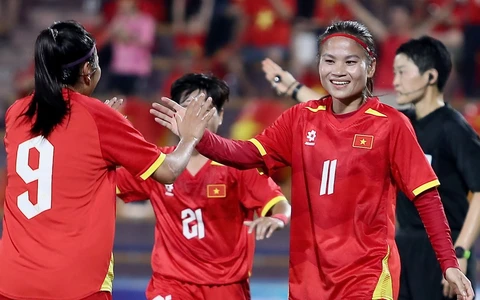Thắng UAE 6-0, tuyển nữ Việt Nam ở gần vé dự Asian Cup nữ 2026