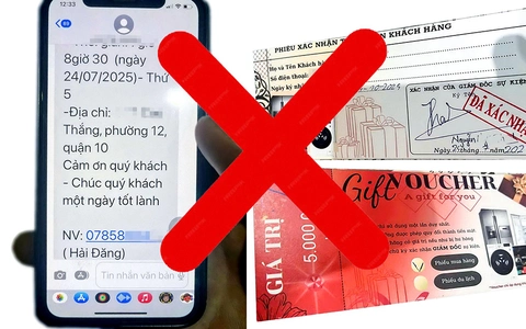 Cha tôi suýt dính bẫy lừa đảo 'voucher 5 triệu đồng'