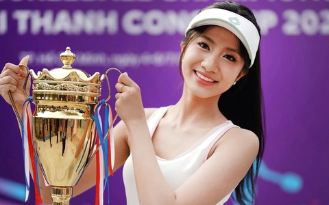 Tân hoa hậu Việt Nam Hà Trúc Linh bị pickleball hút hồn